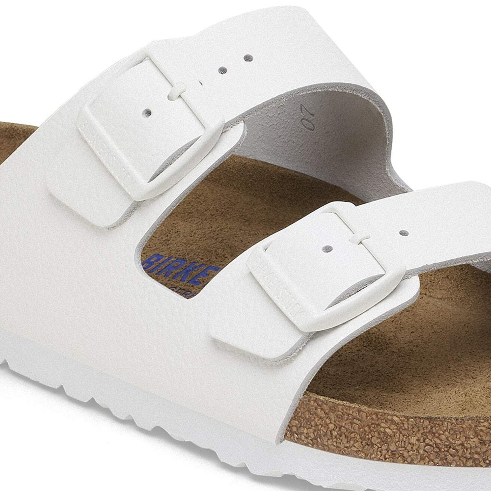 Unisex Birkenstock Arizona Soft Footbed Narrow Fit White (1024952) Sneakers - Premium Brand Shoes for Men and Women