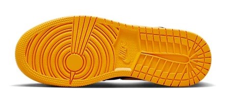 Big Kid's Air Jordan 1 Mid SE Black/Vivid Orange (FJ4924 008)