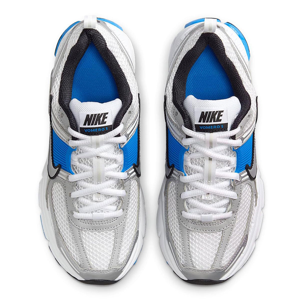 Big Kid's Nike Vomero 5 White/Metallic Silver (HF6998 105)