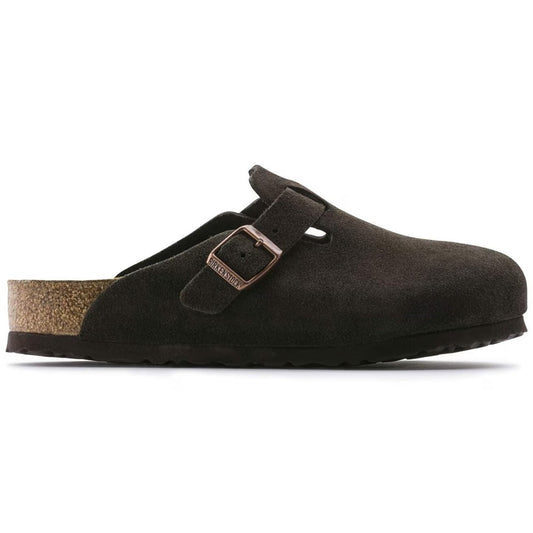Unisex Birkenstock Boston Soft Footbed Narrow Fit Mocha (0660463) Sneakers - Premium Brand Shoes for Men and Women