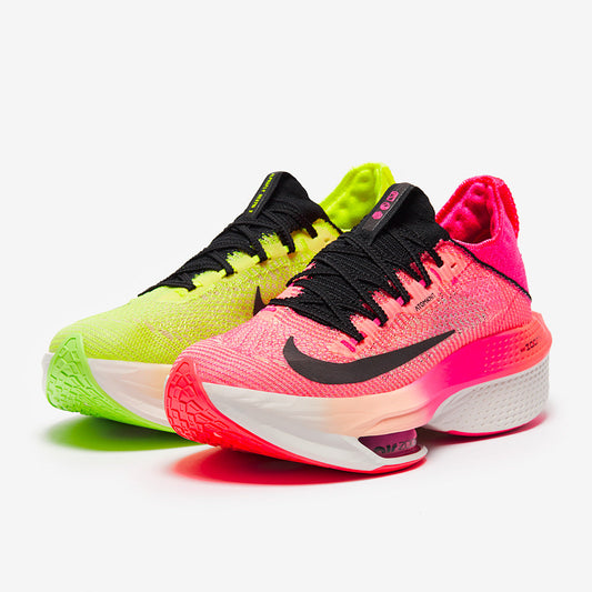 Nike Alphafly Next Percent Flyknit 2 - Luminous Green/Black-Crimson Tint
