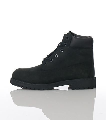Big Kid's Timberland 6 In. Premium Boot Black (TB112907 001)