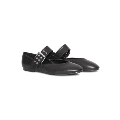 ICHI Womens Shoe Alvi Black