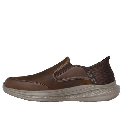 Skechers Mens Slip-Ins Shoe Slade Cooper Dark Brown