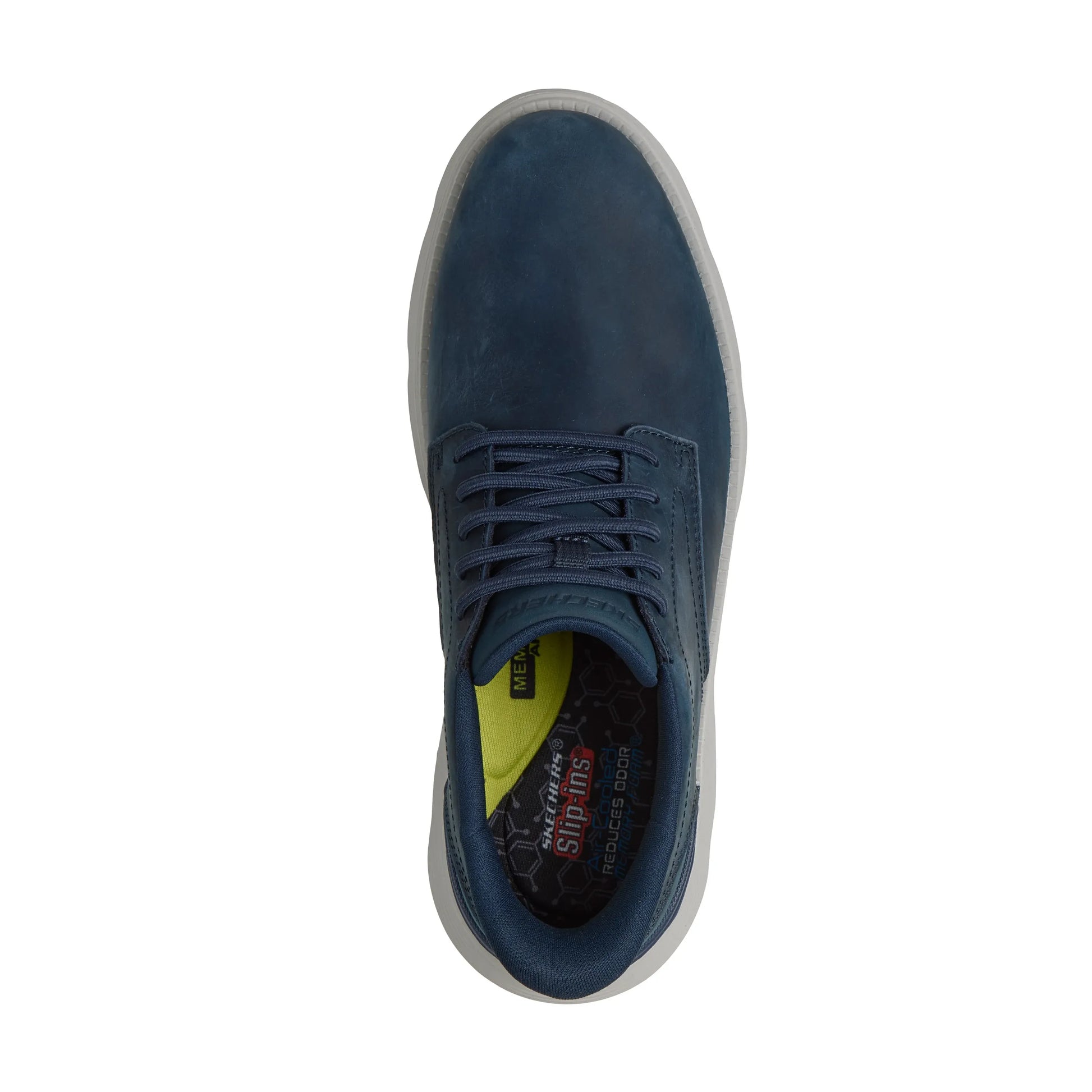Skechers Mens Shoe Garza-Duran Navy/White