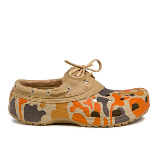 Crocs Classic Duck Camo Boat Shoe - Tan