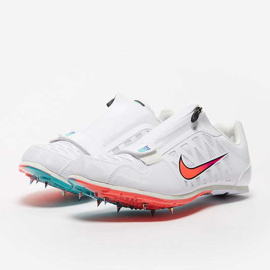 Nike LJ 4 - White/Flash Crimson-Black