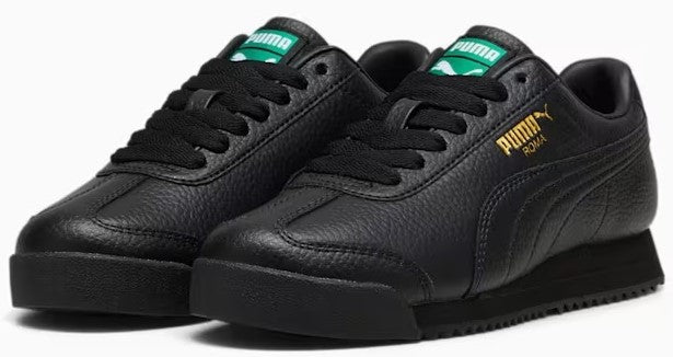 Big Kid's Puma Roma 24 Standard Jr Puma Black  (399334 02)