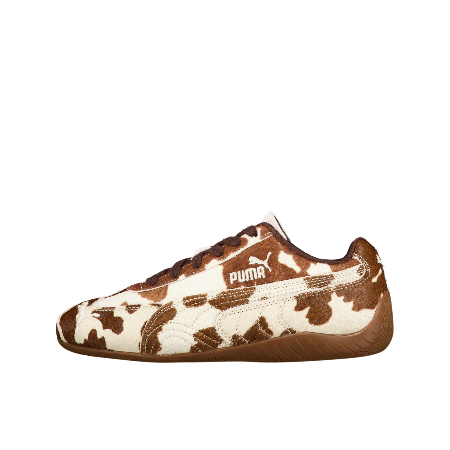 W Speedcat Cow Print  'Chocolate Brown'