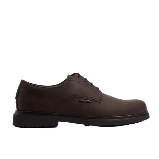 Barbour Mens Shoe Carthy Derby Dark Brown