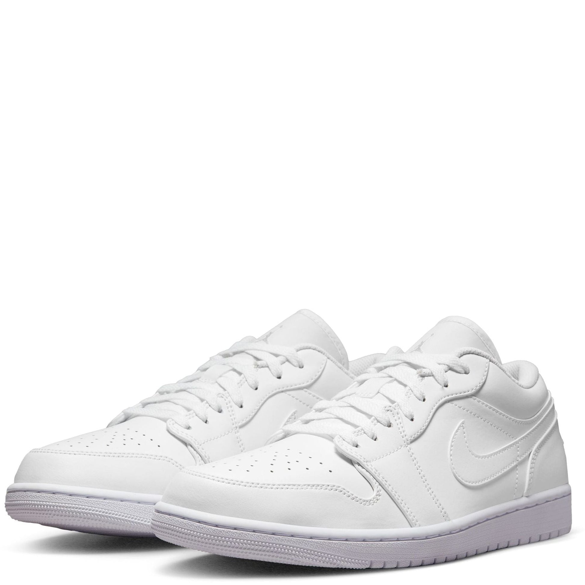 Men's Jordan 1 Low White/white-white (553558 136) Sneakers - Premium Brand Shoes for Men and Women