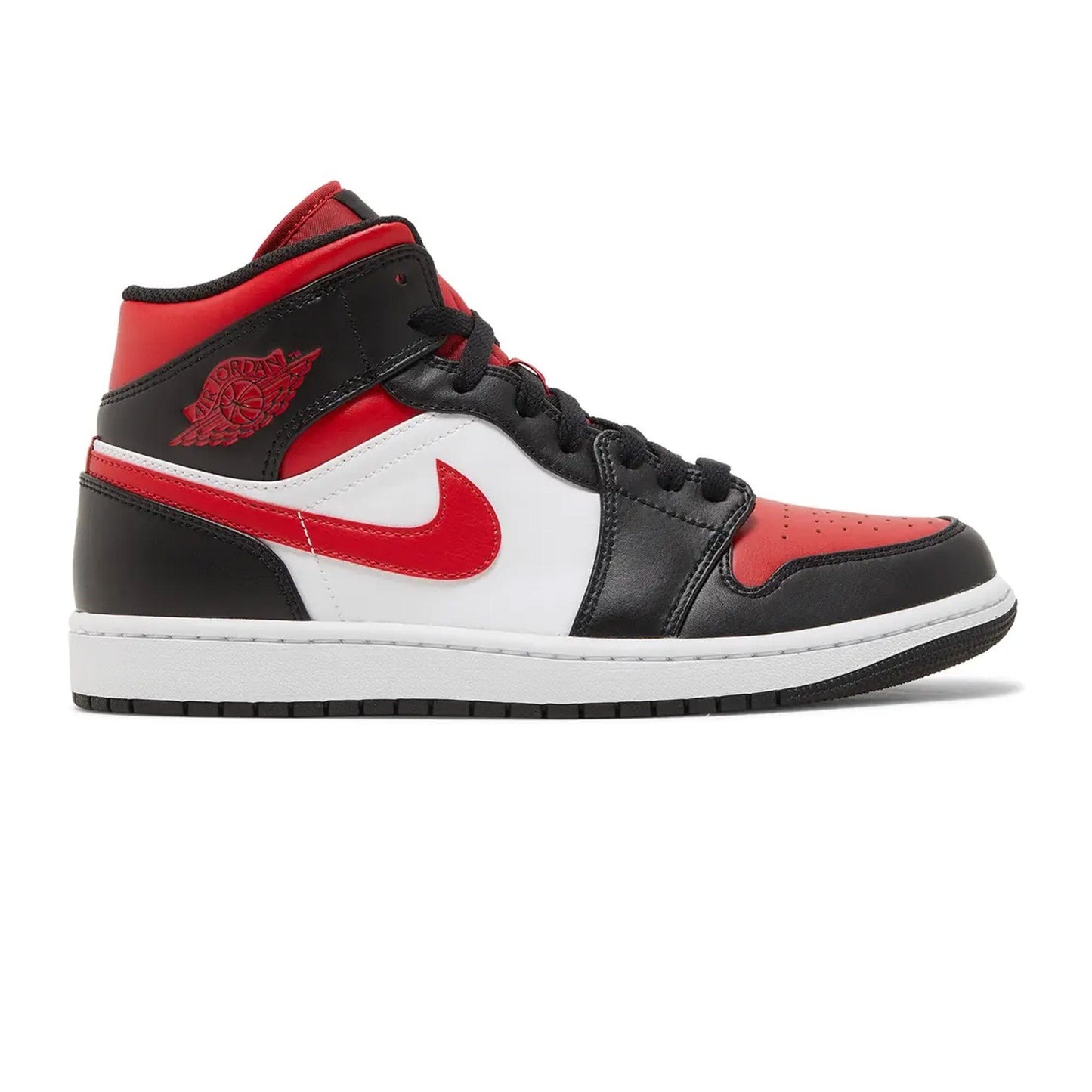 Air Jordan 1 Mid 'Bred Toe' GS (2022)