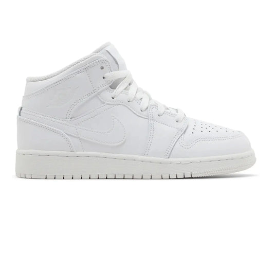 Air Jordan 1 Mid 'Triple White' GS (2023)