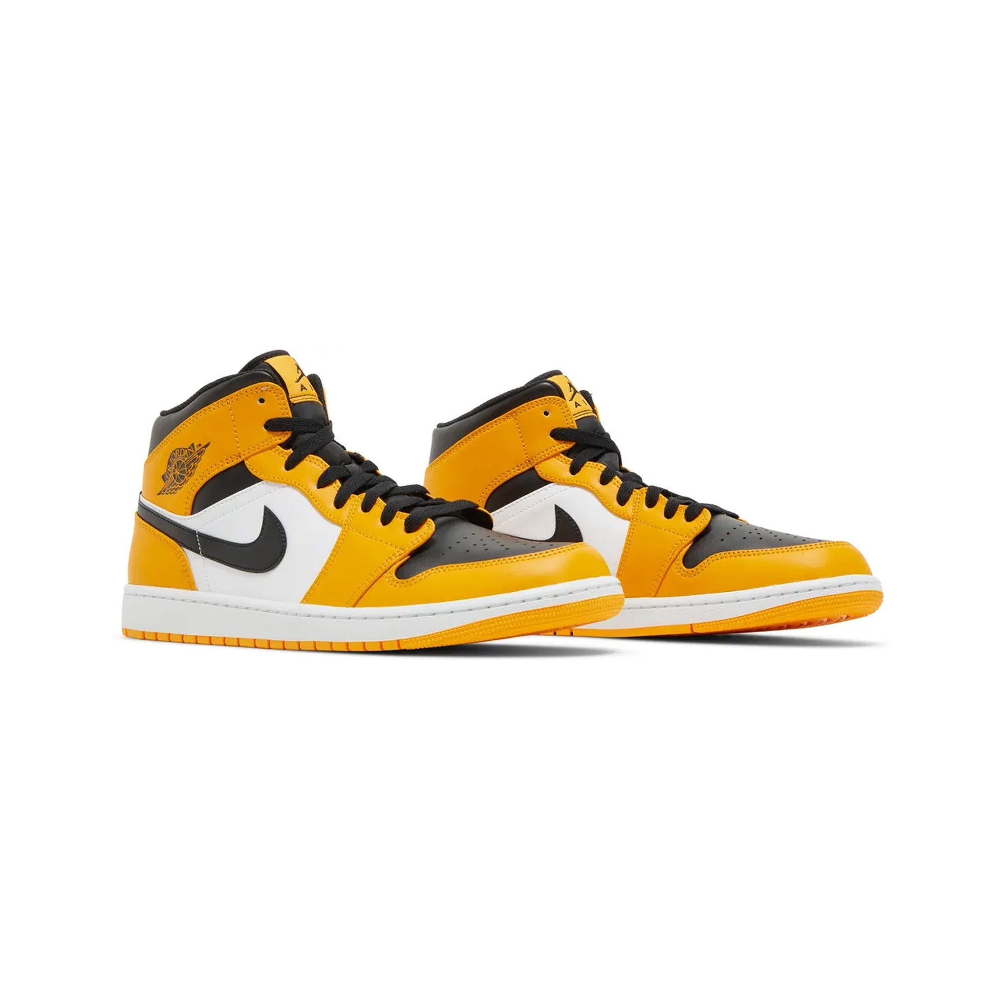 Air Jordan 1 Mid 'Yellow Black White' (2022)