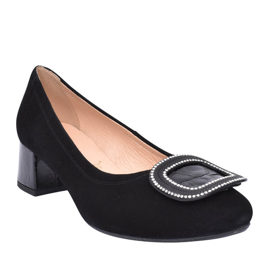 Bioeco Womens Shoe 6641 Black Suede