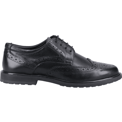 Hush Puppies Womens Verity Brogue Black/Black