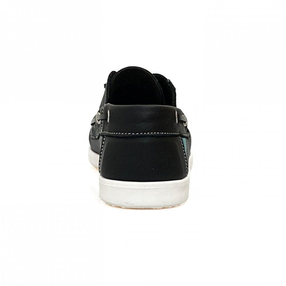 Lauren Thomas Womens Boat Shoe 82249 Black