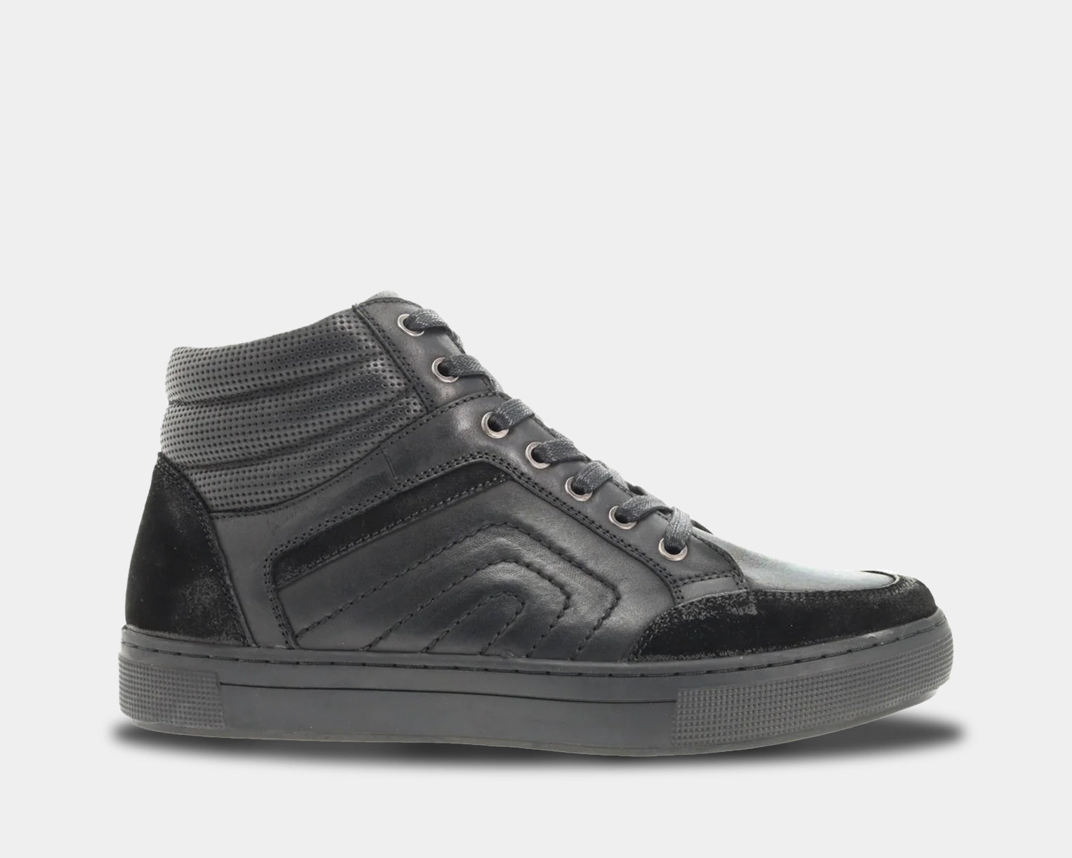 Kenton Zip-up Hi-top Sneakers - Premium Brand Shoes for Men and Women