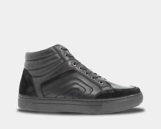 Kenton Zip-up Hi-top Sneakers - Premium Brand Shoes for Men and Women