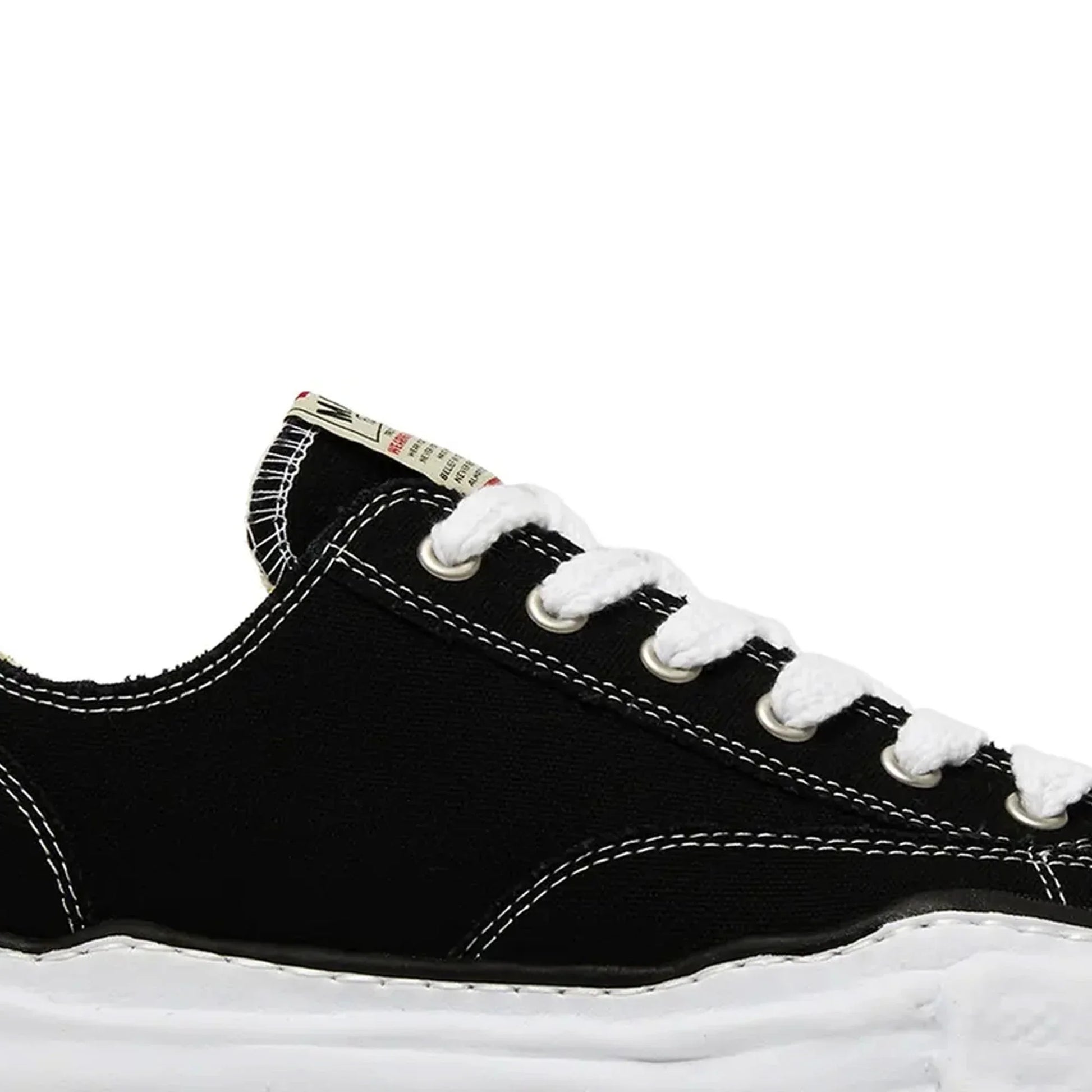Maison Mihara Yasuhiro Peterson OG Sole Canvas Low 'Black' (2022)