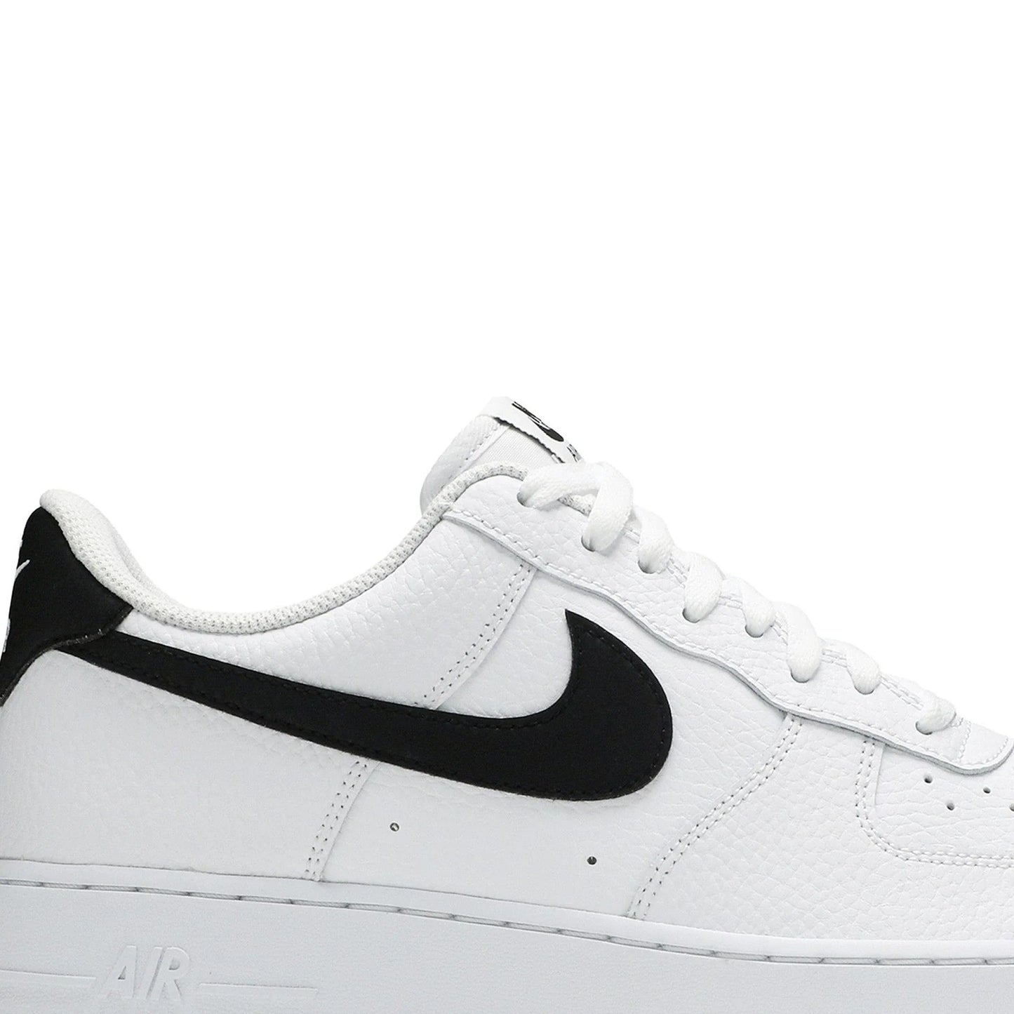Nike Air Force 1 Low '07 'White Black Pebbled Leather' (2021)