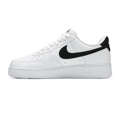 Nike Air Force 1 Low '07 'White Black Pebbled Leather' (2021)