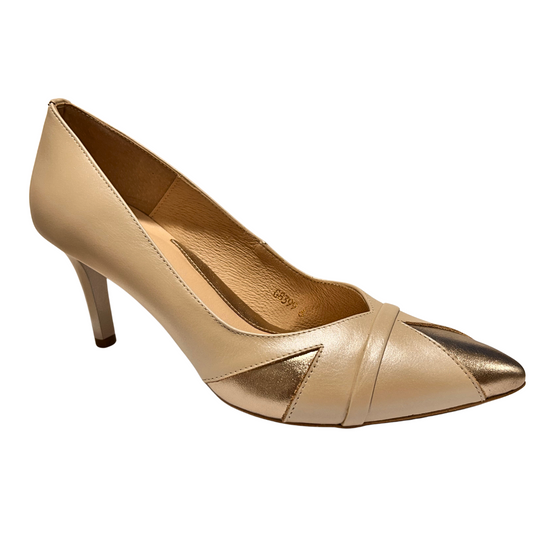 Emis Womens Shoe 8399 Gold