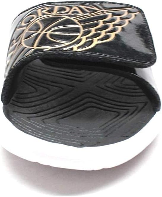 Big Kid's Jordan Hydro 7 Black/Metallic Gold-White (AA2516 021)