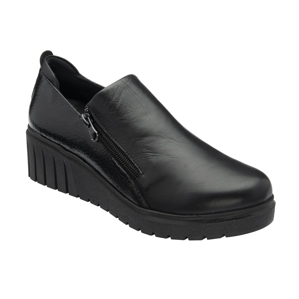 Lotus Womens Shoe Altan Black