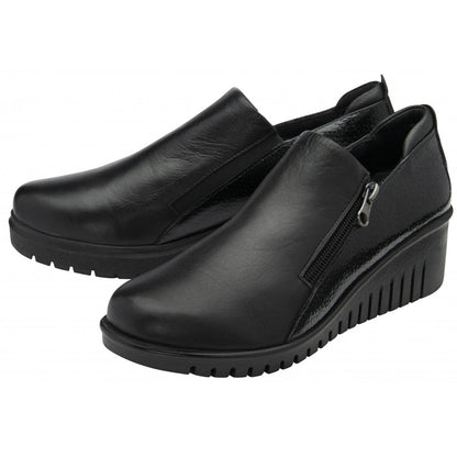 Lotus Womens Shoe Altan Black