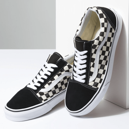 Checkerboard Old Skool Sneakers - Premium Brand Shoes for Men and Women