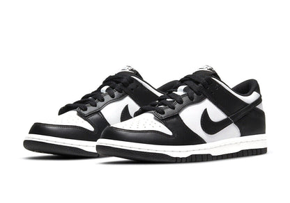 Big Kid's Nike Dunk Low Retro "Panda" White/Black-White (CW1590 100)