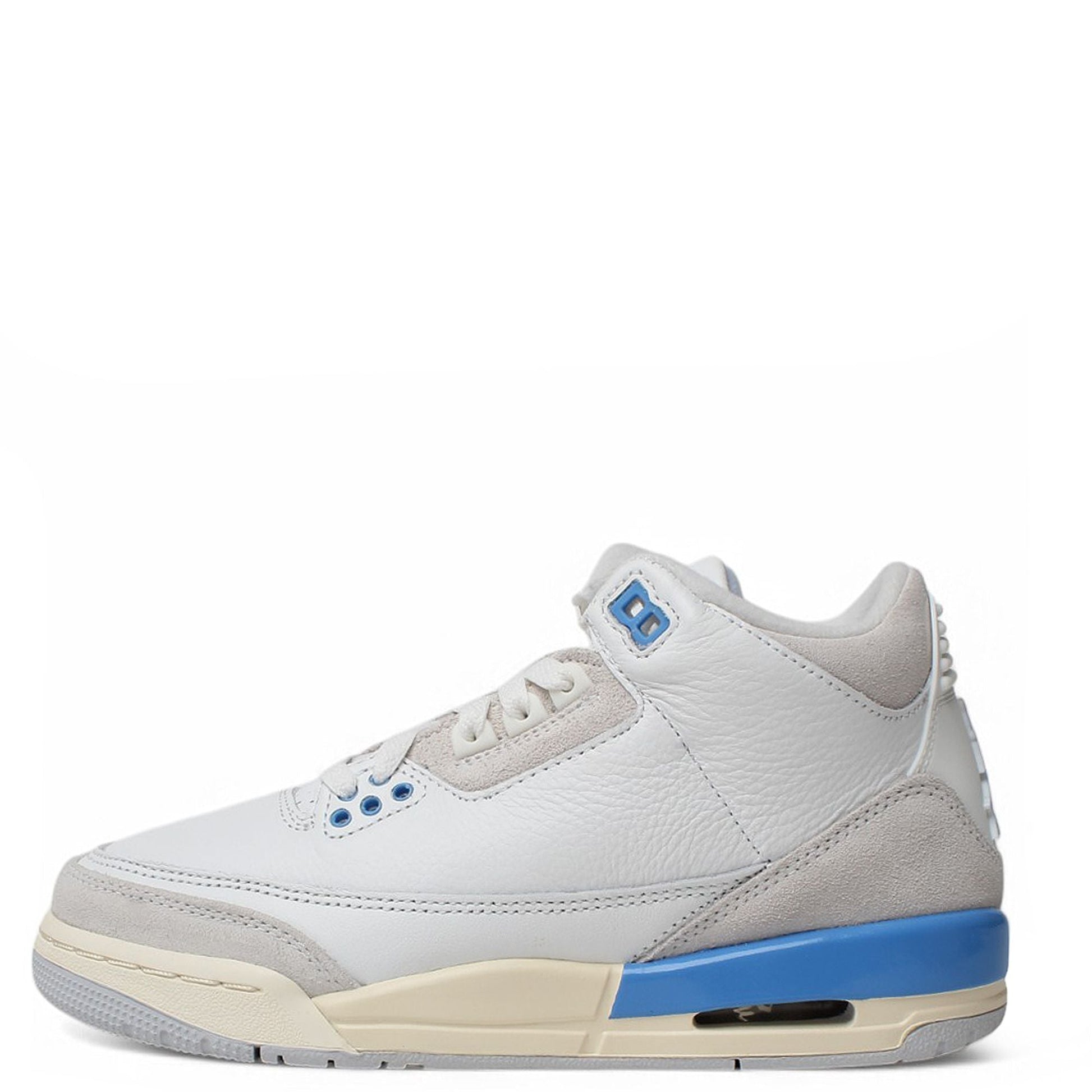 Big Kid's Jordan 3 Retro "Lucky Shorts" Smmt Wht/Hydrgn Bl (DM0967 101)