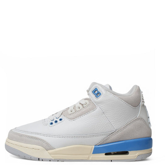 Big Kid's Jordan 3 Retro "Lucky Shorts" Smmt Wht/Hydrgn Bl (DM0967 101)