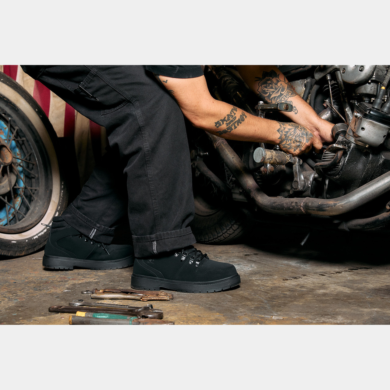 Peary TR Work Waterproof Comp Toe Boot Sneakers - Premium Brand Shoes for Men and Women