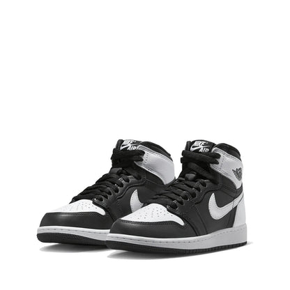 Big Kid's Jordan 1 Retro High OG Black/White-White (FD1437 010)