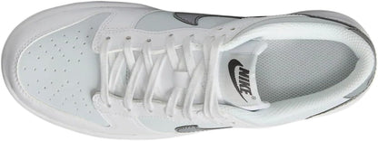 Big Kid's Nike Dunk Low White/Smoke Grey-Pure Platinum (FV0365 100)