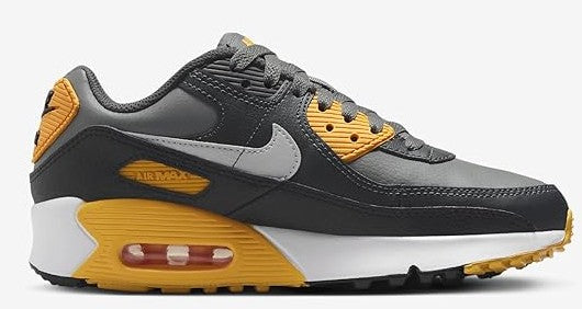 Big Kid's Nike Air Max 90 Smoke Grey/ Lt Smoke Grey (HF6358 004)