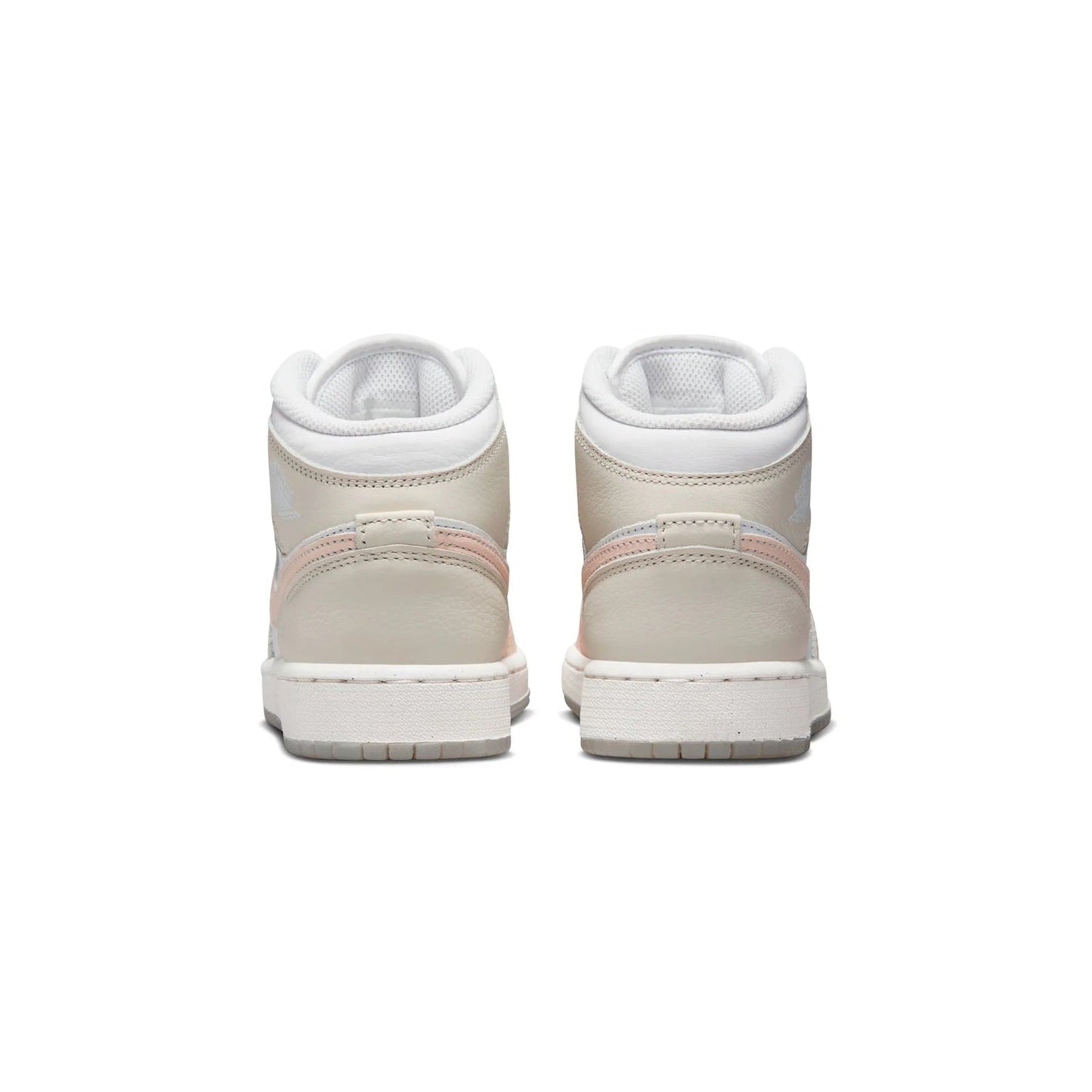 Big Kid's Jordan 1 Mid SE Sail/Guava Ice-Sea Glass (HJ5940 100)