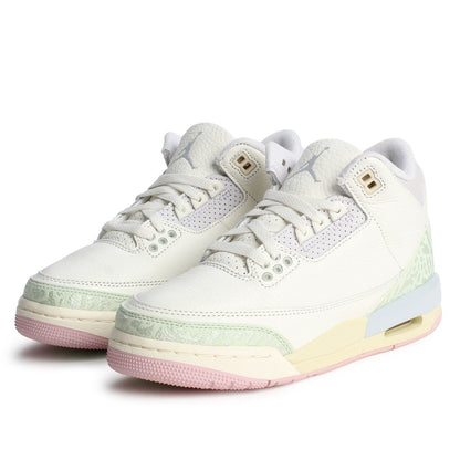 Big Kid's Jordan 3 Retro OG 'Spring Is In The Air' Sail/Jade (IF4758 100)