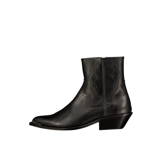 Michael Zip Boot Leather