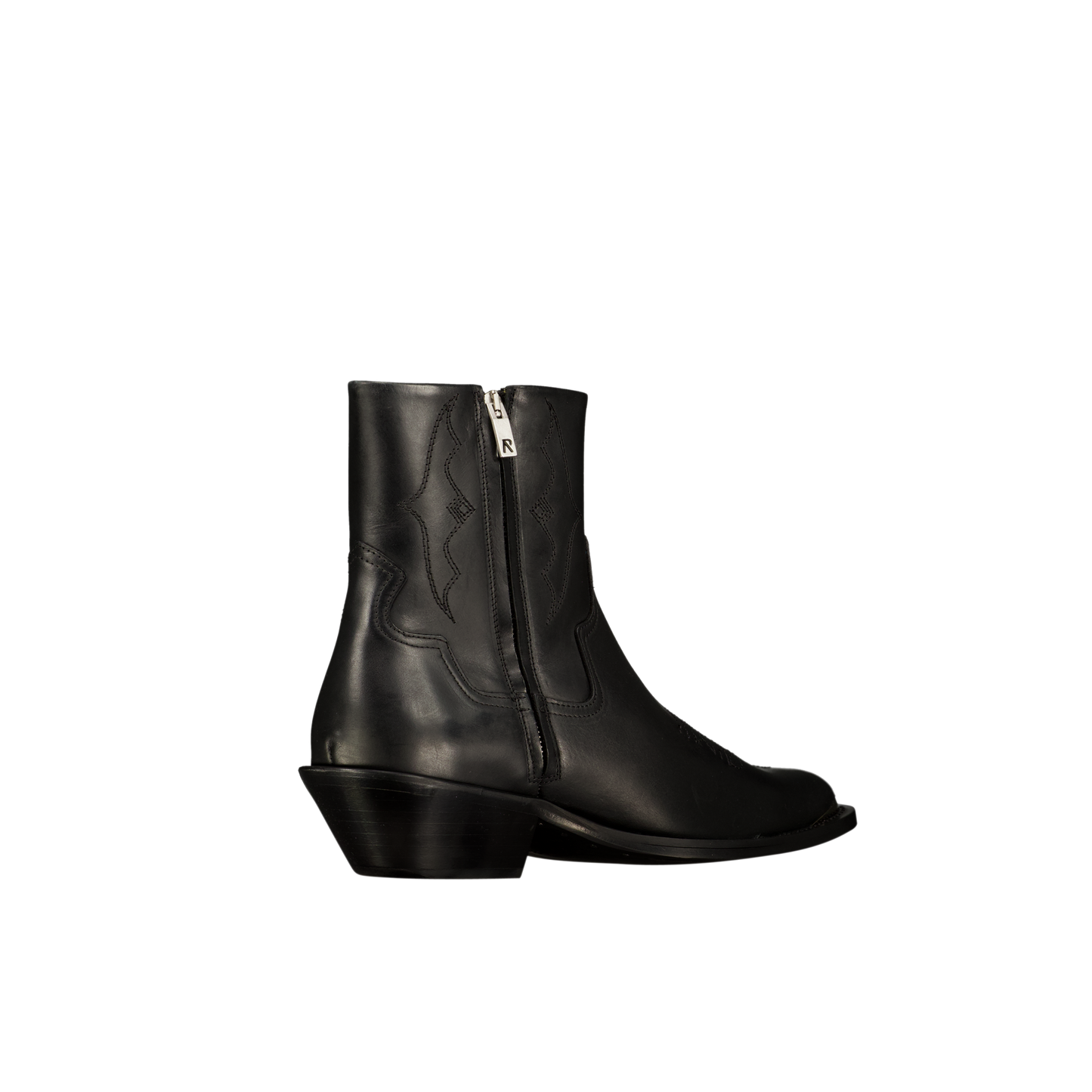 Michael Zip Boot Leather